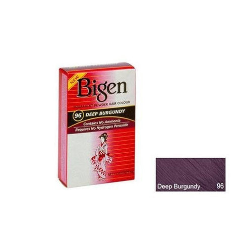 Bigen Permanent Powder Hair Colour All Shades 6oz